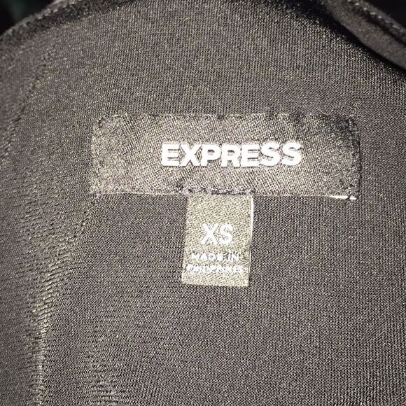 One shoulder express top!!SizeXS! Beaded one shoulder! Gorgeous! EUC! - Picture 4 of 4